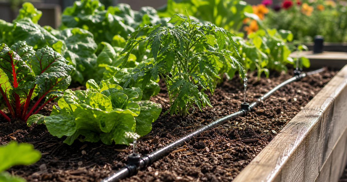 Cover image for the guide: Drip Irrigation for Beginners: Design and Installation Guide